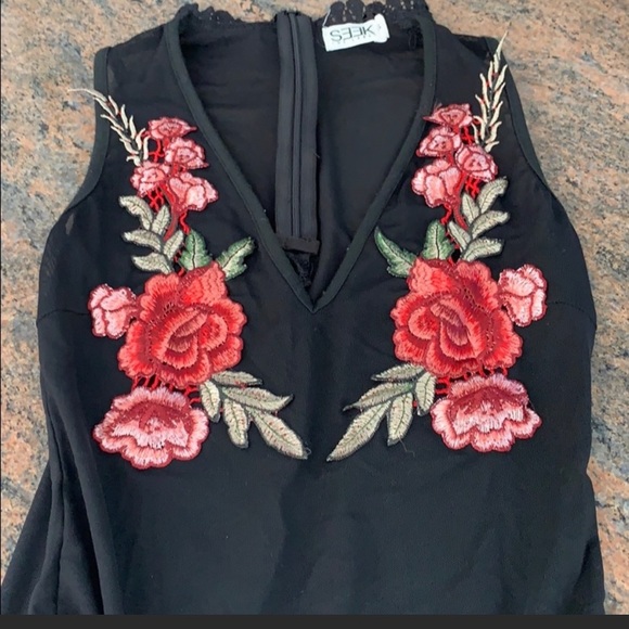 Seek The Label Sheer Bodysuit - Picture 2 of 4